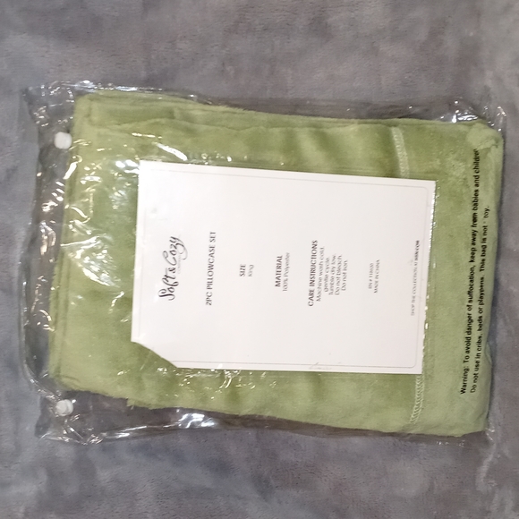 1231 Soft & Cozy 2 Piece Pillowcase Set - Picture 2 of 7